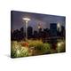 Calvendo Premium Textil-Leinwand 45 cm x 30 cm Quer, New York Midtown | Wandbild, Bild auf Keilrahmen, Fertigbild auf Echter Leinwand, Leinwanddruck: New York Park in Queens fotografiert Orte Orte