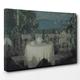 BIG Box Art Canvas Print 20 x 14 Inch (50 x 35 cm) Henri Le Sidaner Vieille Place - Canvas Wall Art Picture Ready to Hang