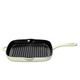 Küchenprofi 407802226 Grillpfanne Hoch, Provence, Gusseisen, Creme, 26 x 26 x 3.5 cm