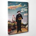 BIG Box Art Canvas Print 30 x 20 Inch (76 x 50 cm) Henri Rousseau The Avenue in The Park - Canvas Wall Art Picture Ready to Hang