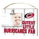 KH Sports Fan 1001101644 25,4 x 20,3 cm Carolina Hurricanes Clip It Verwitterte Baby Logo NHL Bilderrahmen