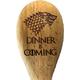 Derwent Laser Craft Game of Thrones Haus Stark inspiriert Dinner is Coming aus Holz Löffel