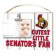 KH Sports Fan 1001101659 25,4 x 20,3 cm Ottawa Senatoren Clip It Verwitterte Baby Logo NHL Bilderrahmen