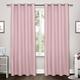 Exclusive Home Curtains Die-Tweed Kinder Paar, Polyester, Pink Medley, 52x84