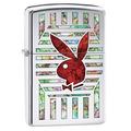 Zippo 16869 Playboy - Chrome High Polished - Spring 2017 Feuerzeug, Chrom, Silber, 5.8 x 3.8 x 2.0 cm