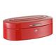 Wesco Elly Brotkasten, Edelstahl, rot 26 x 41.5 x 14 cm