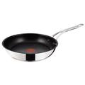 Tefal H80302 Jamie Oliver Premium Inox Induction Wave Pfanne (20 cm, antihaftbeschichtet) edelstahl