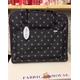 Hobbygift Value Collection: Nähmaschine Beutel: Matt PVC: Charcoal Polka Dot, Baumwolle, Assorted, 20 x 43 x 37 cm