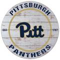 KH Sports Fan Pittsburgh Panthers verwitterter Kreis Schild