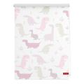 Lichtblick KRT.070.150.345 Rollo Klemmfix, ohne Bohren, blickdicht, Dino - Pink Beige 70 x 150 cm (B x L)