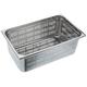 Decora 1/1 Edelstahl perforiert Tisch Pfanne, Silber, 53 x 32 x 20 cm