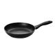 IBILI 407224 Bratpfanne Chef Style 24 cm, Kunststoff, schwarz, 24 x 24 x 5 cm