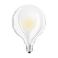 Osram LED Star Classic Globe Lampe, in Ballform mit E27-Sockel, nicht dimmbar, Ersetzt 100 Watt, Matt, Warmweiß - 2700 Kelvin, 6er-Pack