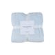 English Home 10004844004 Plain Blanket 200x220 cm Baumwolle, Light Blue, 200 x 220 cm