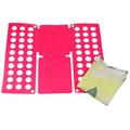 Jocca T-Shirt Ordner/Falt Shirt Board/* offen Maßnahmen: 70,5 x 59,5 cm/Kleidung Klapp Board/Pink