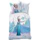 Disney 044704 Frozen Arabesque Bettwäsche für Kinder Baumwolle weiß 200 x 140 cm