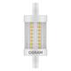 Osram LED Star Special Line, mit R7S-Sockel, nicht dimmbar, Ersetzt 60 Watt, 78 mm Länge, Klar, Warmweiß - 2700 Kelvin, 9er-Pack