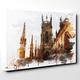 Arty Pie Canvas Print 20 x 14 Inch (50 x 35 cm) York Minster Sunset V3, Wood, Multicolored, 20 x 14-Inch