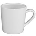 Holst Porzellan KT 005 Tee/Kaffeetasse "Anna" 0,24 l, weiß, 7.8 x 7.8 x 8.1 cm, 6 Einheiten