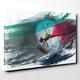 Arty Pie Canvas Print 20 x 14 Inch (50 x 35 cm) Macro Dragonfly V2, Wood, Multi-Colour, 20 x 14-Inch