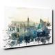 Arty Pie Canvas Print 20 x 14 Inch (50 x 35 cm) Manhattan New York City Skyline USA (4) V3, Wood, Multi-Colour, 20 x 14-Inch