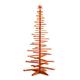 Philippi Lucia Weihnachtsbaum Teelichthalter Orange 134 x 45-66 cm