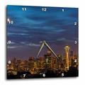 3dRose City Skyline von Kerry Park in Downtown Seattle, Washington, USA-Wanduhr, 38,1 x 38,1 cm (DPP_260471_3)