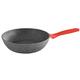 Keten Atlanta Marble Non-Stick Deep Fry Pan, 28cm, Aluminium, Black, 28 cm,