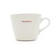 Keith Brymer Jones Standard Bucket Tasse 'Charlotte', 0,35 l, Porzellan, Weiß, 12,5 x 10 x 8 cm