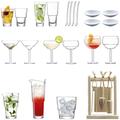 LSA International Mixologist Cocktail Connoisseur Set, 26 x 35 x 65,2 cm