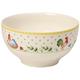 Villeroy & Boch Spring Awakening Schale Hahn & Henne, Premium Porzellan, Weiß/Bunt