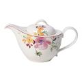 Villeroy & Boch Mariefleur Tea Teekanne, 620 ml, Höhe: 13,5 cm, Premium Porzellan, Bunt