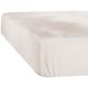 De Witte Lietaer Case Spannbettlaken, Jersey, Baumwolle, Ivory, 90 x 200 x 40 cm