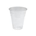 GUILLIN gm30pla Karton Becher Fassungsvermögen 20/30CL biologisch abbaubar, Kunststoff, transparent, 9,6 x 9,6 x 10,5 cm