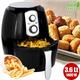 TrAdE shop Traesio Heißluft-Fritteuse Ohne Öl Airfryer 3.6 LT Frigge Backen Braten 1400 W