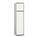 Emco Asis 150 Unterputz Badschrank für WC, Chrom/Glas weiß, Einbauschrank, Türanschlag wählbar - 974027840