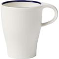 Villeroy & Boch Artesano Atlantic Blue Tasse, 6 Stück, Aus hochwertigem Premium Porzellan, Blau/Weiß, 0,22 Liter