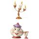 Disney Tradition Ooh La La (Lumiere Figur) + Disney Tradition A Mother's Love (Mrs. Potts & Chip Figur)