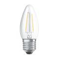 Osram LED Retrofit Classic B Dim Lampe, Sockel: E27, Warm White, 2700 K, 5 W, Ersatz für 40-W-Glühbirne, 6er-Pack