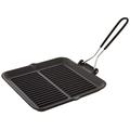 Giannini 24256 EXTRAGOURMET Gusseisen Grill pan-squared, multicolor