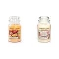 YANKEE CANDLE 1114681E Mango Peach Salsa Grosses Jar 1093707E Vanilla Cupcake Grosses Jar