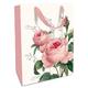 Braun + Company Lack große wunderschöne Rose Geschenk Taschen 25 x 33 x 11 cm, Mehrfarbig, One Size