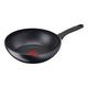 Tefal G11519 Delicia Pro Wokpfanne, 28 cm, Aluminium, schwarz