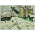 Artopweb TW21633 Chagall - Over Vitebsk Dekorative Paneele, Multifarbiert,60x42 Cm