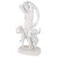 Design Toscano Tanz des Frühlings Statue, Marmorharz, Weiß, 48.5 cm