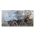 Artehome AH-P 1911A Das Gemälde Wüstenblume 1, Aluminium, Gold, Silber, One Size