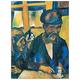 Artopweb TW21784 Chagall - Il Padre Dekorative Paneele, Multifarbiert,45x60 Cm