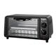 Bastilipo Mini Toaster-Turin Black 800 W, Edelstahl, Schwarz, 9 l