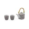 Villa d‘Este Home Tivoli Oriental Set aus Tisana, Porzellan, Mehrfarbig, 15,5 x 12 x 10,5 cm