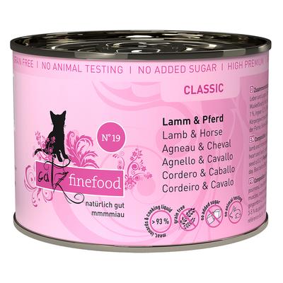 24x200g Lamm&Pferd catz finefood Katzenfutter